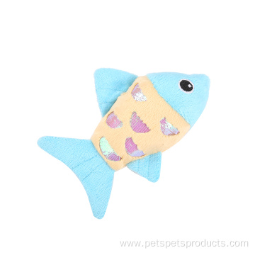 Soft Cat Toy Catnip Fish Cat Plush Toy